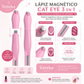 Lápiz Magnético Cat Eye 3 en 1 – Diseños de Uñas con Efecto Profesional