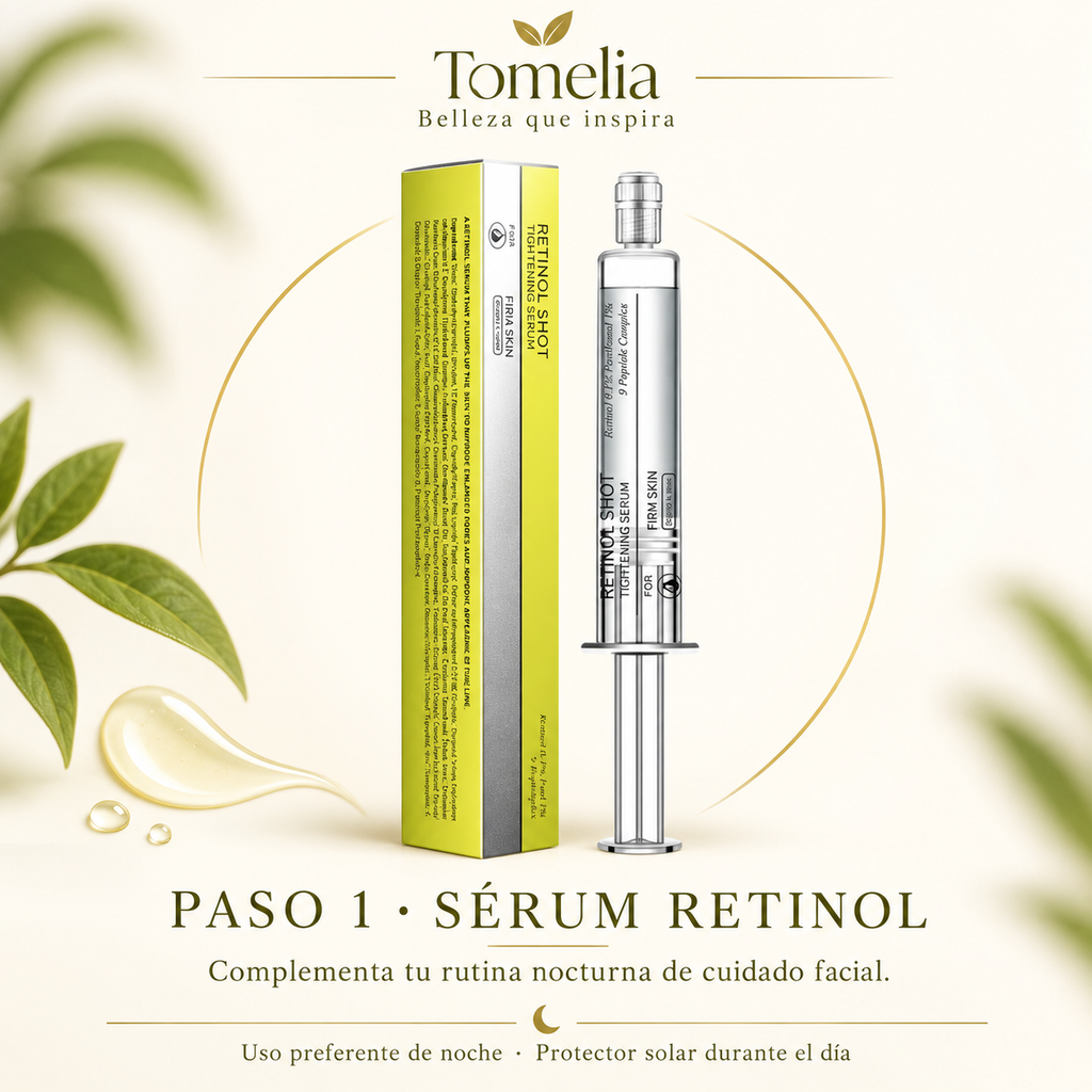 Pack Retinol Shot 3 piezas – Todo el Rostro y Contorno de ojos
