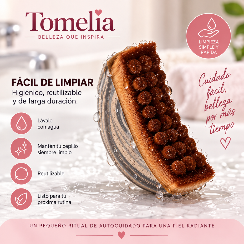 Cepillo Facial de Contorno y Masaje Tomelia™