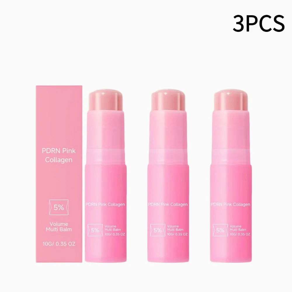 Bálsamo Multiuso Pink Collagen 5% Volufiline™ – Hidratación & Efecto Glow