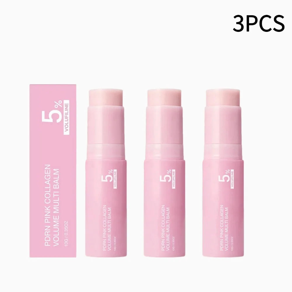 Bálsamo Multiuso Pink Collagen 5% Volufiline™ – Hidratación & Efecto Glow