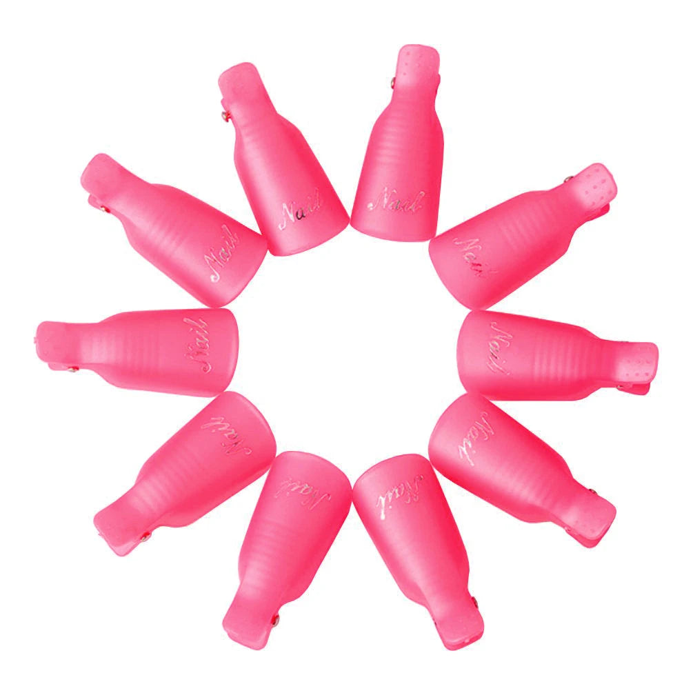 Clips Removedores de Esmaltado Gel – Set 10 Unidades