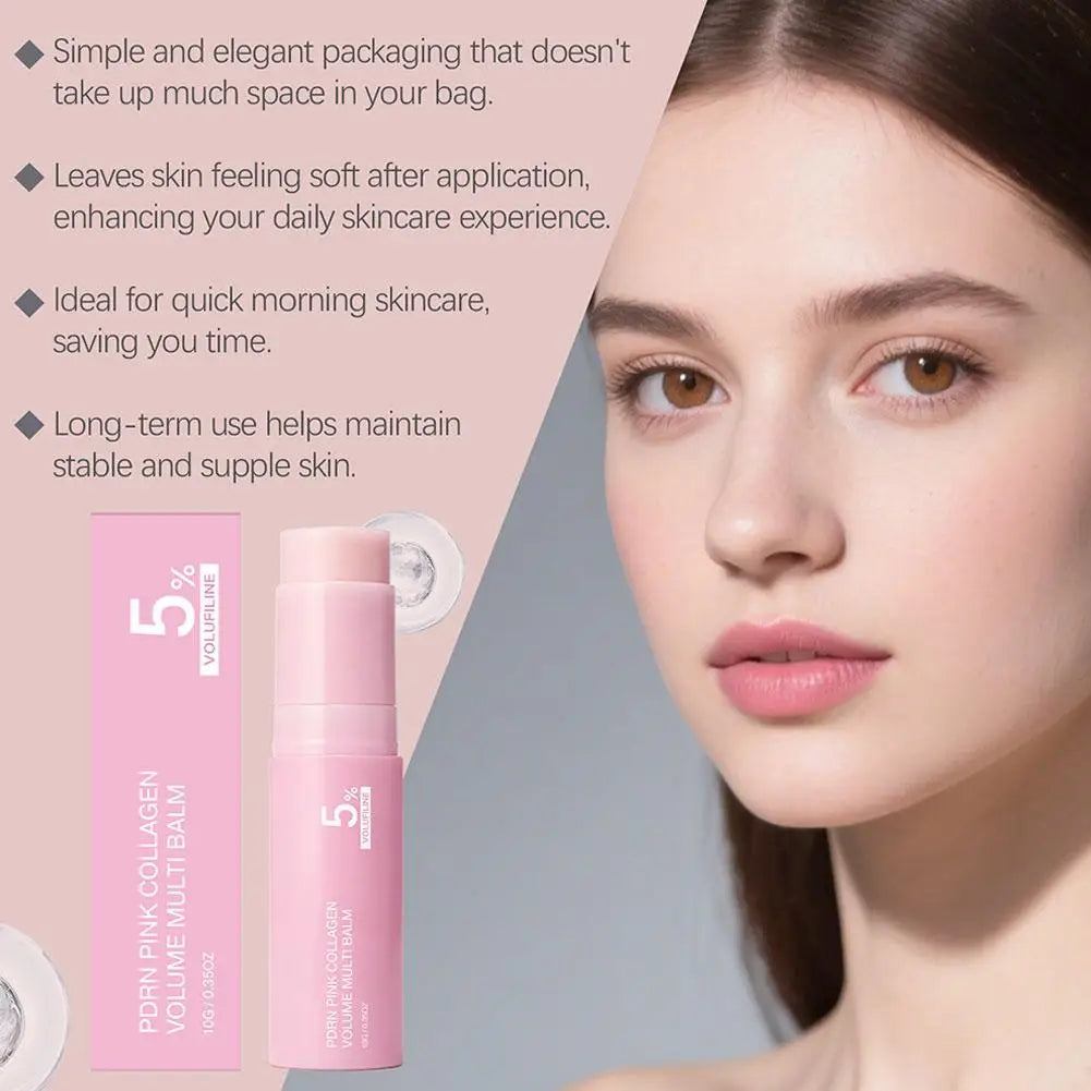 Bálsamo Multiuso Pink Collagen 5% Volufiline™ – Hidratación & Efecto Glow