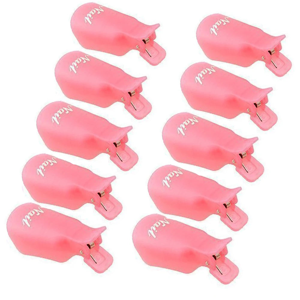 Clips Removedores de Esmaltado Gel – Set 10 Unidades