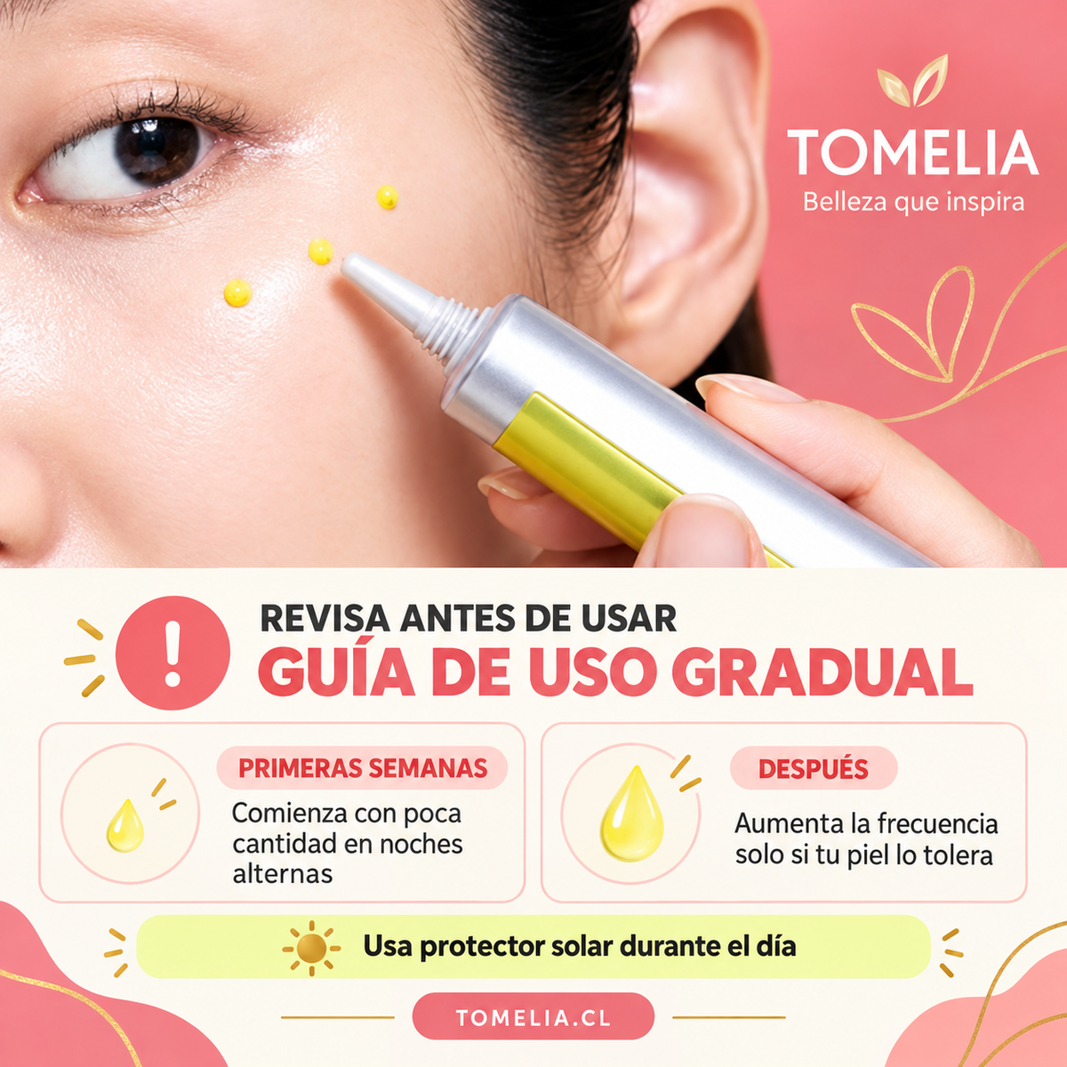 Sérum Facial con Retinal para Rutina Nocturna